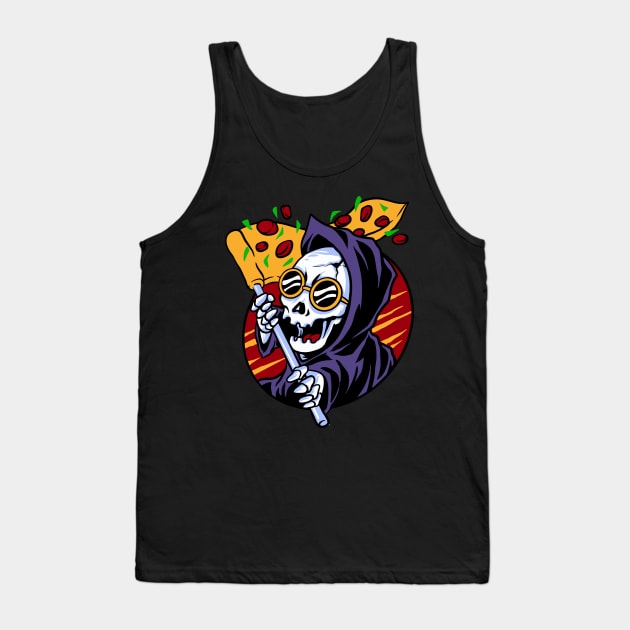 dead of pizza Tank Top by spoilerinc